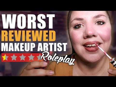 I WENT TO THE WORST REVIEWED MAKEUP ARTIST IN MY CITY 💄 ASMR 💄 Soft Talk