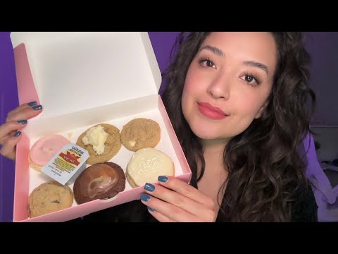 ASMR | Crumbl cookies 🍪💗