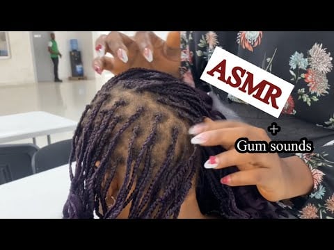 My First ASMR Video_Most Satisfying Hair Scratching Video