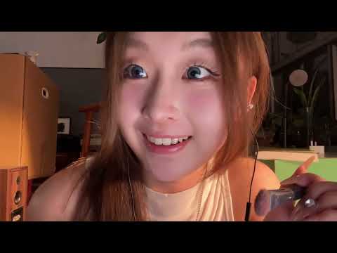 ASMR |Tapping sound and soft talking for relaxing sleep