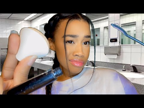 ASMR Popular Girl Does Your Make-up 💁🏽‍♀️💄 Popular Girl Role-play