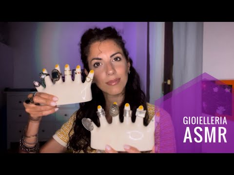 BENVENUTA NELLA MIA GIOIELLERIA 💍ASMR ROLEPLAY😴