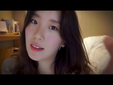 ASMR｜Truly Comfort you :) ( Hand movements, Brushing, Tweezing, Plucking away )｜부드러운 핸드무브먼트, 브러쉬