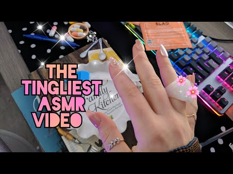 The TINGLIEST ASMR I Ever Made Please Watch Till the End (ASMR Lofi Friday)