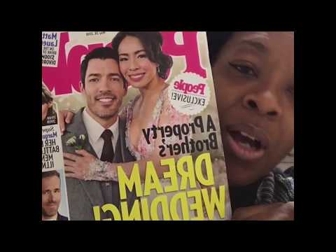ASMR FASCINATION- Magazine Page Turning FLIPPING THROUGH PAPER-LIKE PAGES OF PEOPLE MAGAZINE
