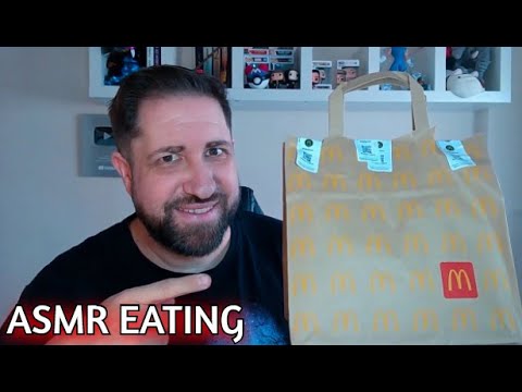 ASMR EATING | PROBANDO LA NUEVA HAMBURGUESA DEL MCDONALDS