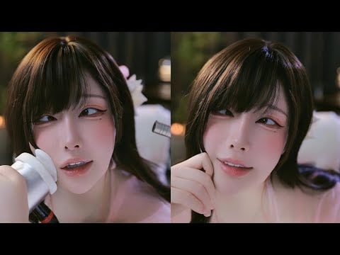 ASMR relax shop I   口腔音 微表情 耳边吹气 轻语❤️❤️