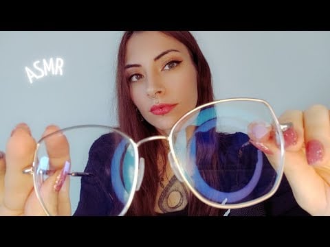 ASMR FRANCAIS | ROLEPLAY OPHTALMOLOGUE | TEST DE VUE LUNETTES ET LENTILLE