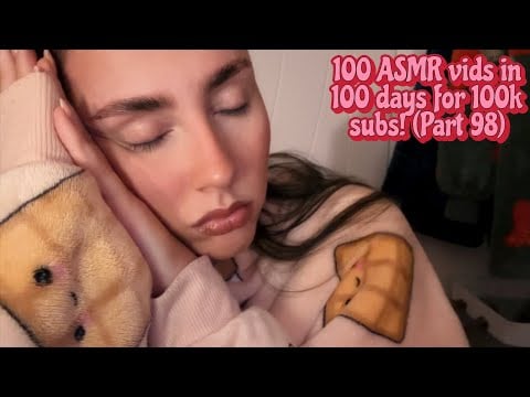 ASMR- The ✨NUMBER 1✨ trigger for closed eyes tingles (@HeatherFeatherASMR circle time🦋) 
