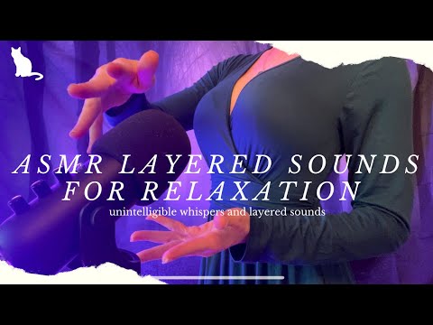 ASMR — Layered deep ear whispers, unintelligible