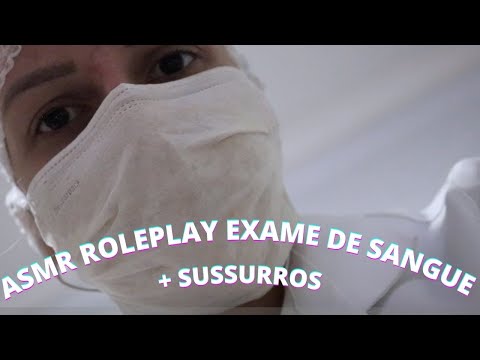 ASMR ROLEPLAY EXAMES DE SANGUE CONSULTA 03 -  Bruna Harmel ASMR