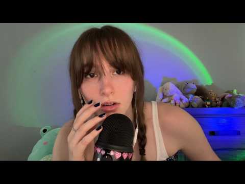 ASMR Mouth Sounds | fast mouth sounds and minimal talking…