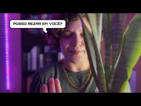 ASMR benzedeira limpando e te protegendo do quebrante 🍃