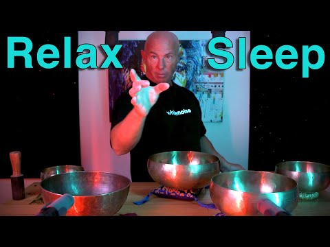 Qi Gong Meditation to Unburden Yourself & Help with Sleep ASMR using Tibetan Singing Bowls