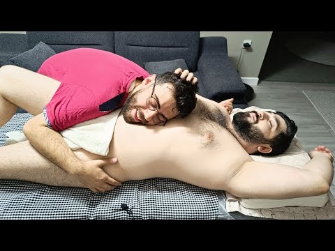 Soothing Sleep Inducing Full Body Asmr  Massage Techniques - CHEST,LEG,BACK,ARM,FOOT MASSAGE