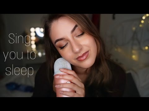 ASMR Sing you to sleep | Ich singe dich in den Schlaf |Soft Spoken, Whispering, deutsch Relax, Sleep