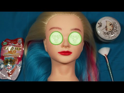 ASMR Facial on Mannequin - Whispered