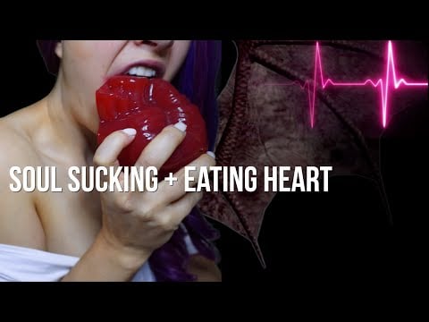 ASMR Female Heartbeat Roleplay | Manananggal Creature Sucks Your Soul & Eats Your Heart