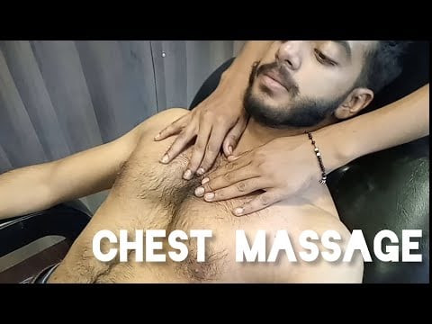 DEEP TISSUE ✅️CHEST AND ARMS, HANDS MASSAGE BY YOUNG BOY ✋️