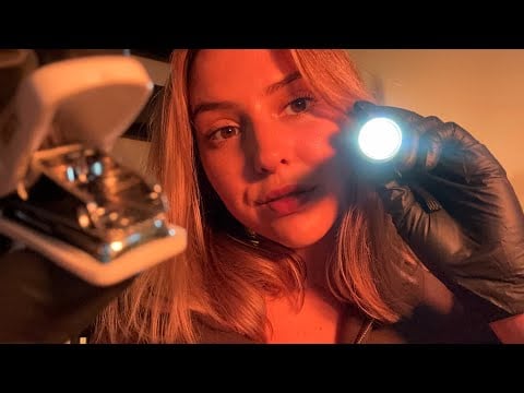 asmr classic cranial nerve exam 