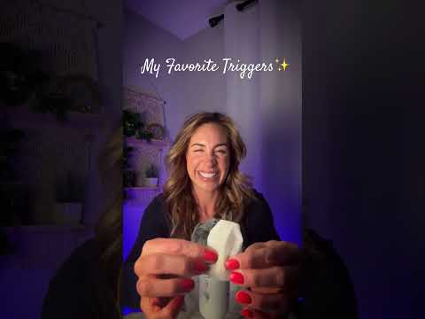 Let’s enjoy some of my favorite triggers ☺️✨ #asmrtriggers #asmr #calmcozycole