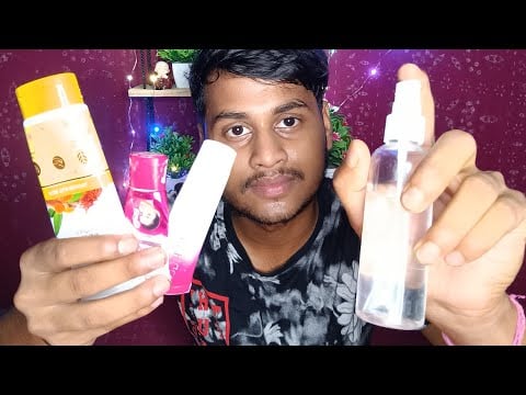 Fast Doing Your 💖 | ASMR Skincare, Face Massage & Makeup Roleplay ✨