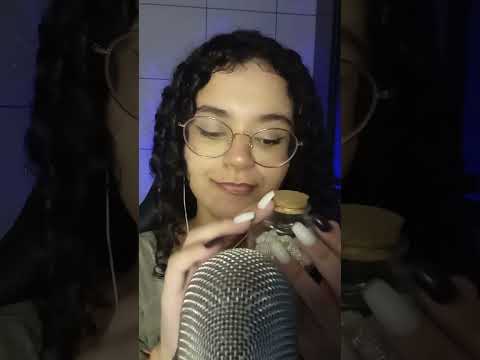 ASMR- Tapping no Vidro com pedrinhas