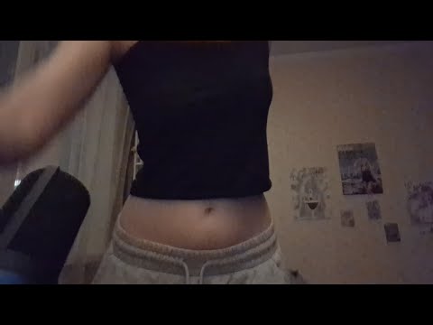 asmr intense sounds of fabric and body