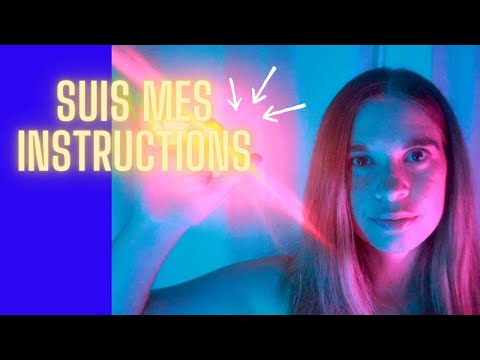 ASMR - Suis mes instructions - Spécial Lumières