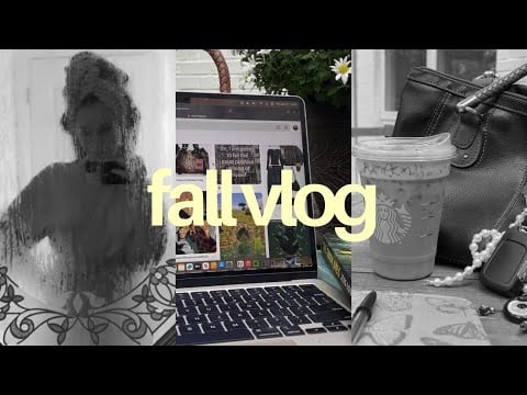 asmr fall vlog🍁