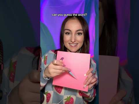 Guess the Word ASMR - Level: Medium