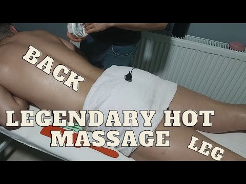 ASMR LEGENDARY  LEG AND BACK MASSAGE 25 MIN SPECIAL FOR YOU  #pijat #asmr  #leg #relax