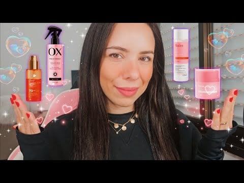 ASMR: COMPRINHAS DE FARMÁCIA ♡ SKINCARE & HAIRCARE | SUSSURROS DELICADOS 