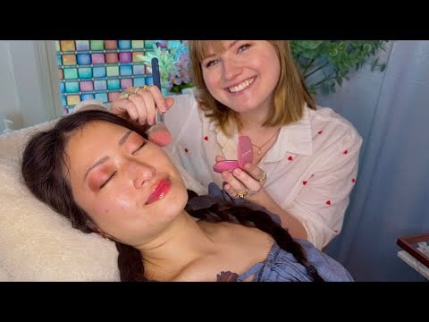 ASMR Everyday Makeup & Hairstyling | Soft Spoken for Sleep, Satisfying Tingles, Real Person