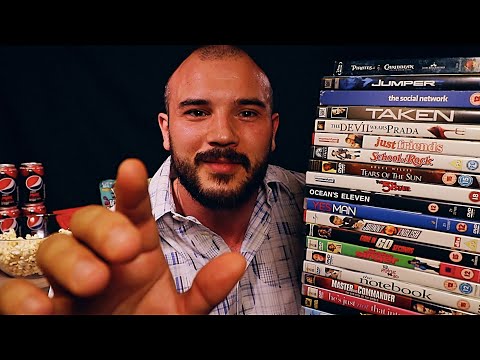 ASMR Film Night 🍿 British Male Whisper ASMR 😴 Safe ASMR