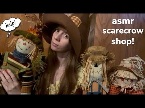 asmr the odd scarecrow shop 👀👩‍🌾 (lofi roleplay)