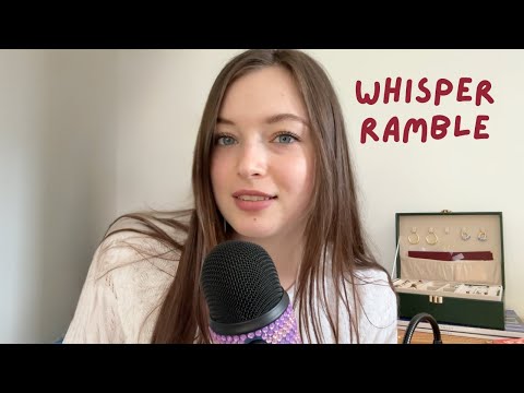 ASMR Whisper Ramble (jojo siwa, new glasses, met gala)