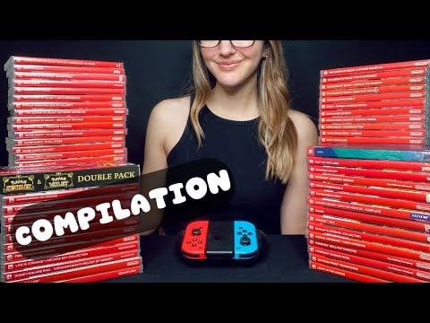 ASMR Video Game Store Compilation ⭐ Soft Spoken for SLEEP