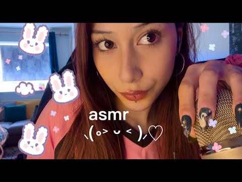 asmr ౨ৎ tapping, rambles , mouth sounds + more ! ⋆˚꩜｡🌷