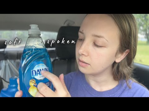 ASMR| Dollar General Couponing HAUL in my car💰🚗