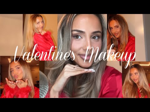 ASMR Perfect Valentine's Day Makeup 🎀💋🌹