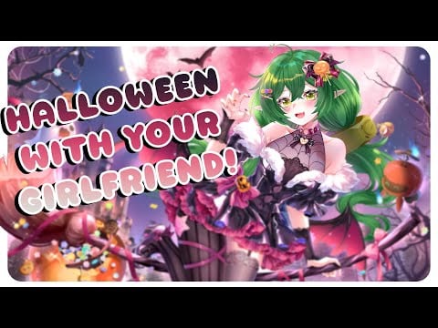 [F4M] Your Girlfriend Takes You to Your First Halloween Party! [ASMR] [Established Relationship]