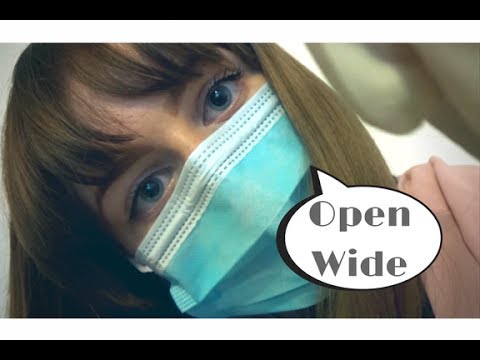 ASMR DENTIST ROLE PLAY: Dental check up and teeth whitening