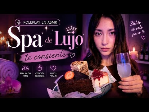 Spa de Lujo Te Consiente 💆‍♀️ ASMR Roleplay (Atención Exclusiva)