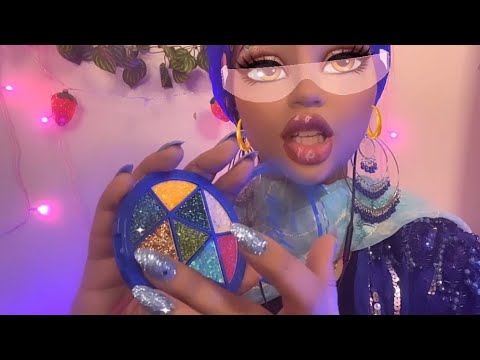 ❄️☃️💄winter doing your makeup ASMR