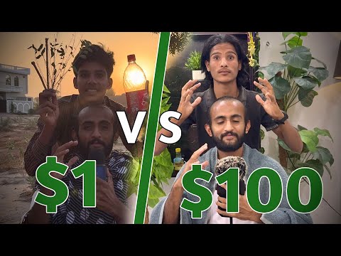 $1 Head Massage Vs $100 Head Massage [ASMR]