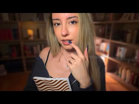 ASMR Flirting With You in the Library