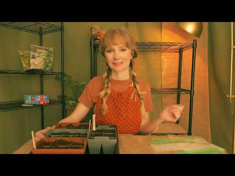 Spring Seedling Starting 🌱 ASMR