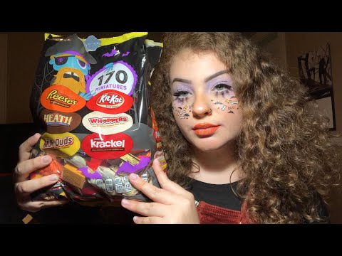 ASMR A Big Bag Of Candy ♡ (Whispering, Crinkling)