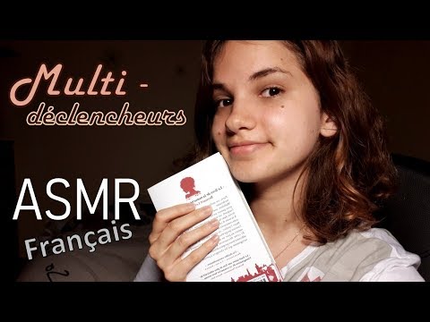 [ASMR Français] Multi-déclencheurs 📖 Chuchotements, Tapping, Papier